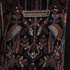 Wine Velvet Jodhpuri Suit with Embroidery